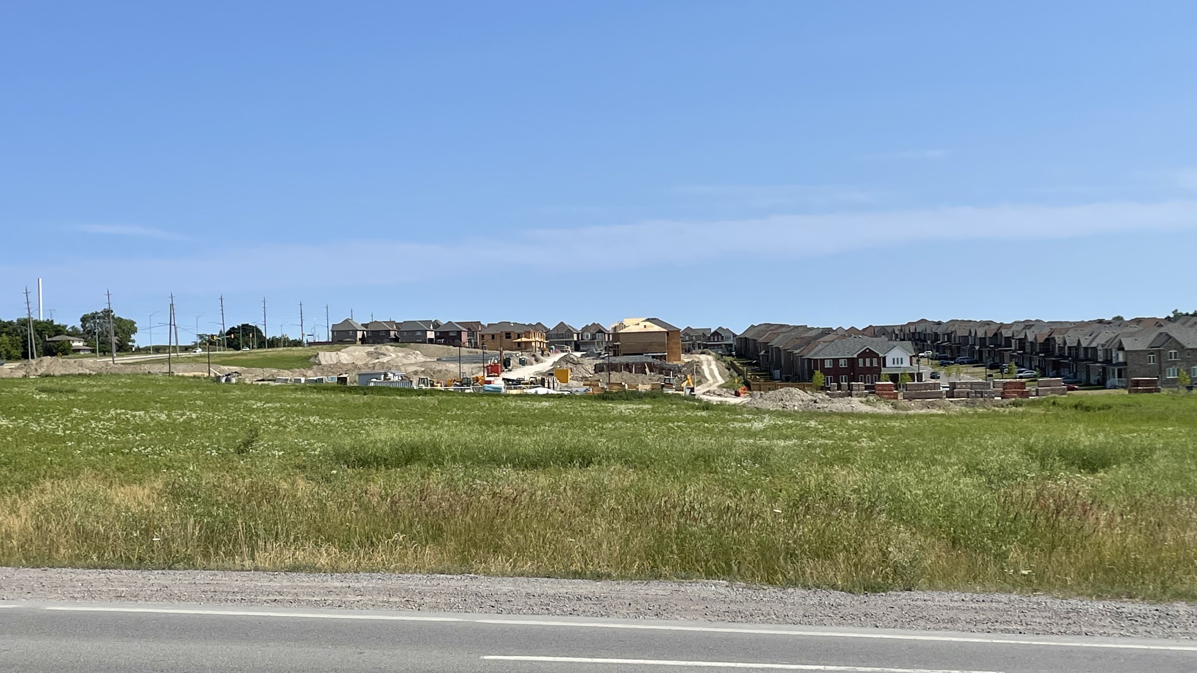 New housing development in Oshawa