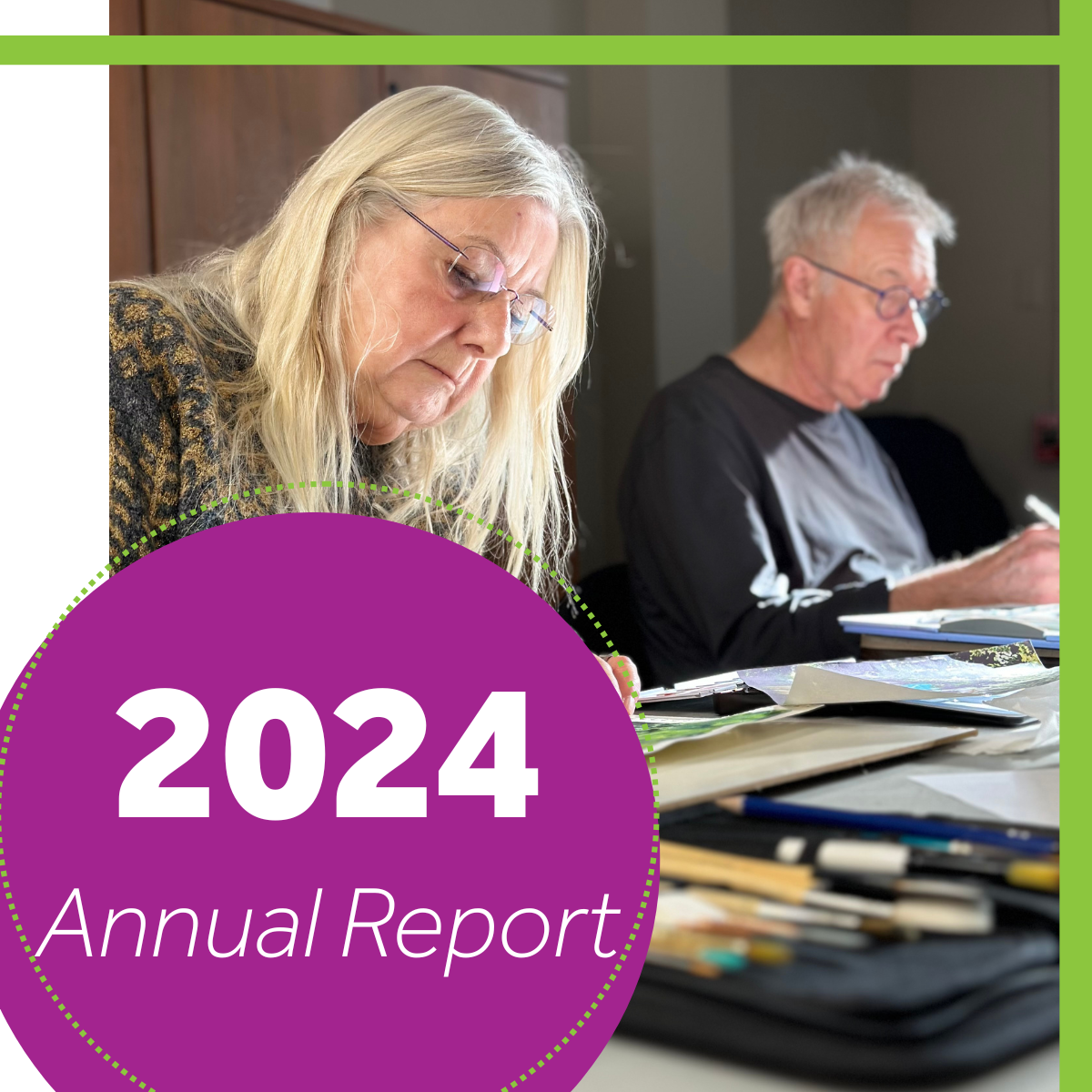 Annual report cover