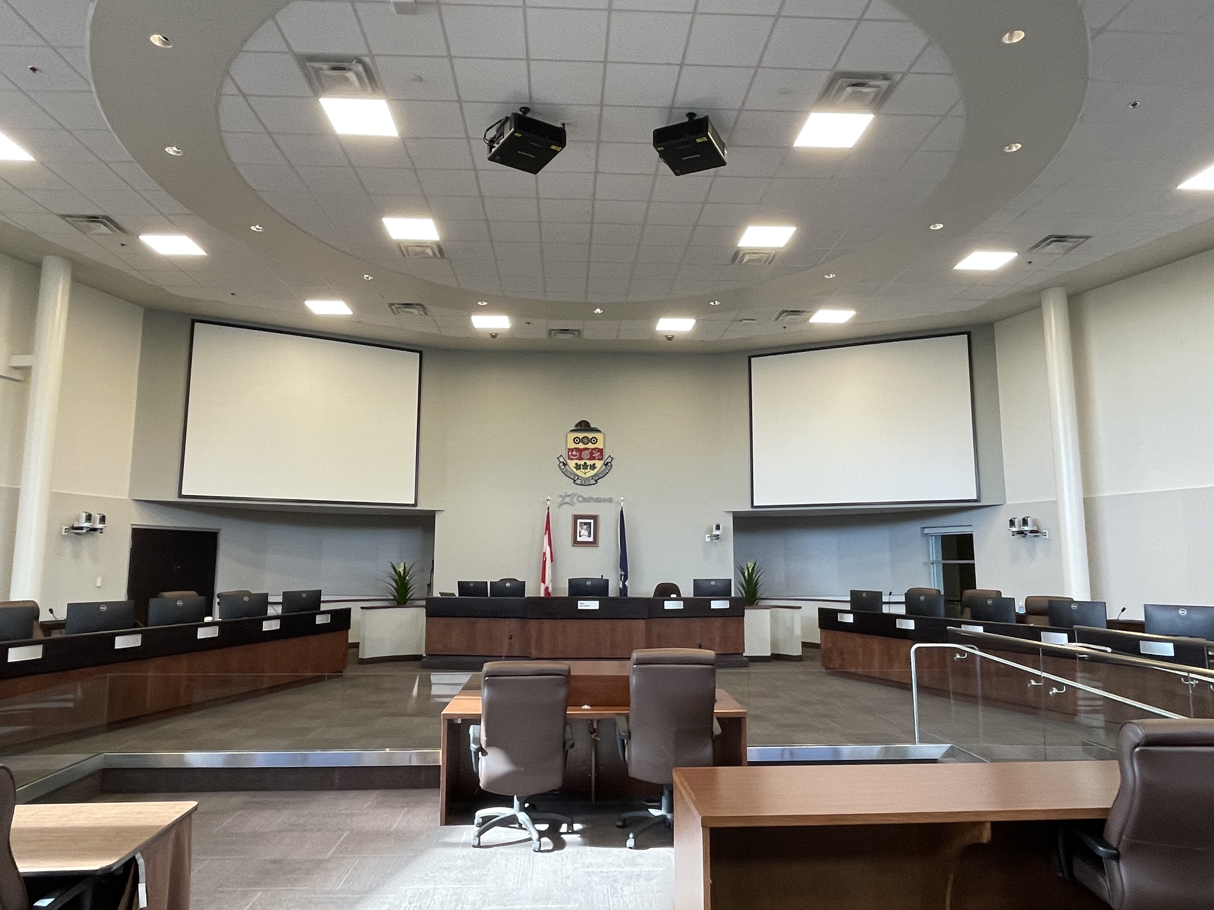 Oshawa Council chamber