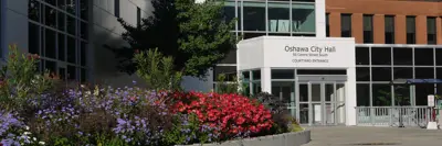 Oshawa City Hall entrance