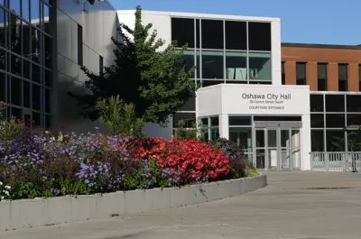 Oshawa City Hall entrance