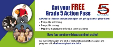 Grade 5 Action Pass Post Card